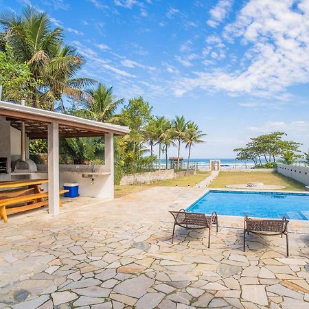 Paraiso Pe Na Areia Em Boraceia - Desfrute Da Conveniencia De Ter A Praia No Seu Quintal Villa Sao Sebastiao  Buitenkant foto