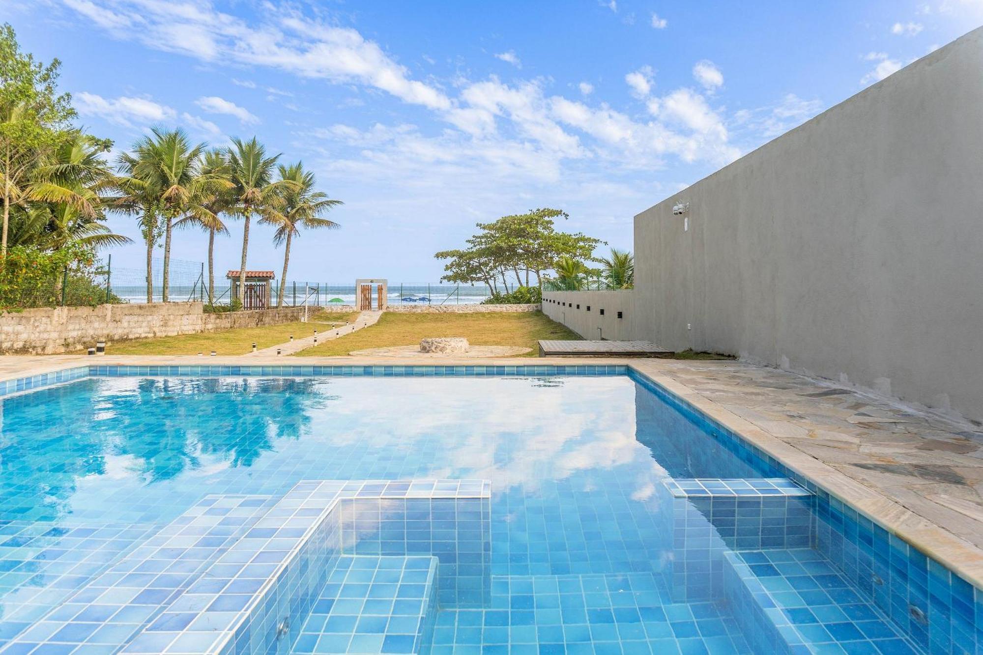 Paraiso Pe Na Areia Em Boraceia - Desfrute Da Conveniencia De Ter A Praia No Seu Quintal Villa Sao Sebastiao  Buitenkant foto