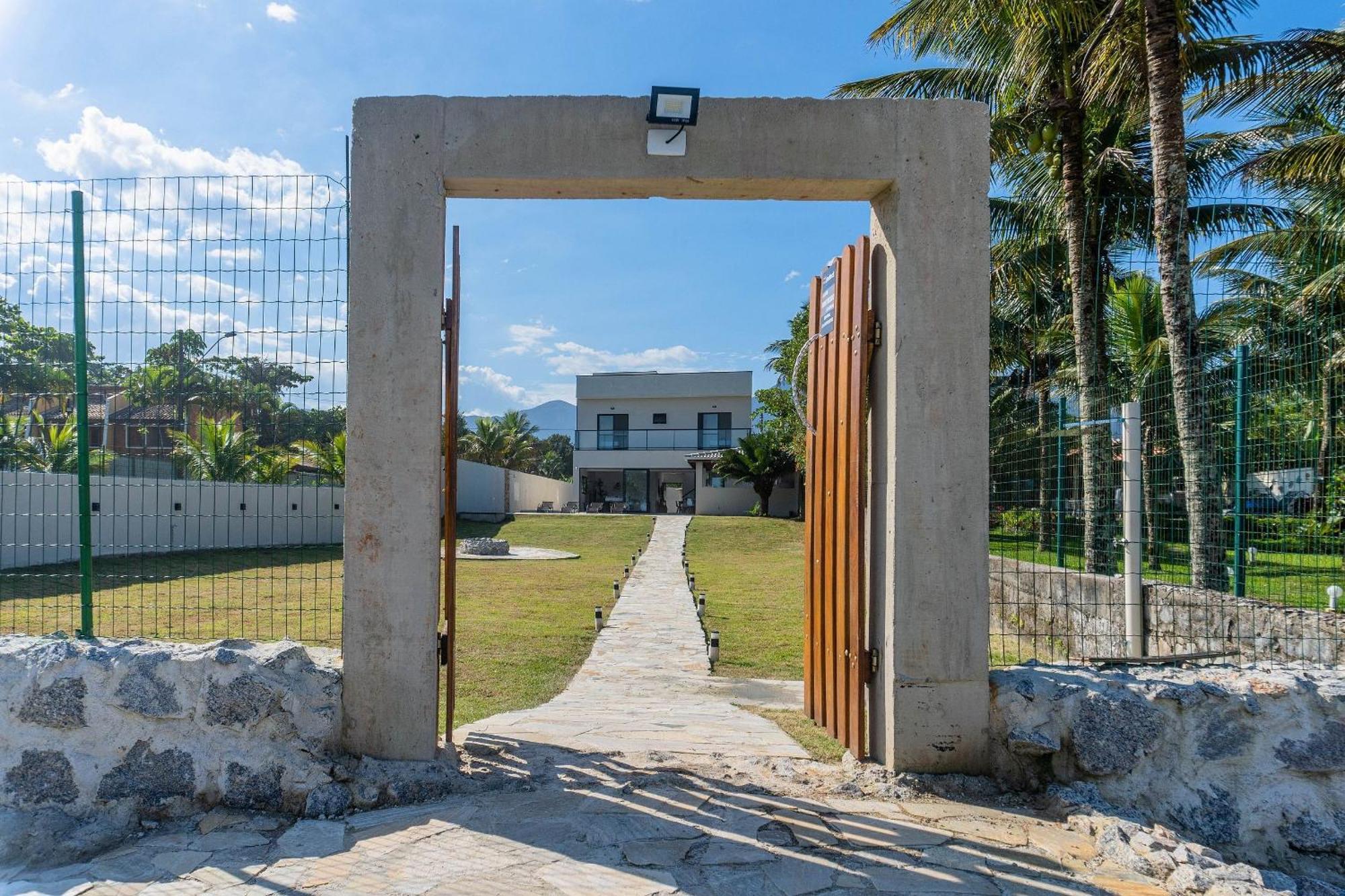 Paraiso Pe Na Areia Em Boraceia - Desfrute Da Conveniencia De Ter A Praia No Seu Quintal Villa Sao Sebastiao  Buitenkant foto